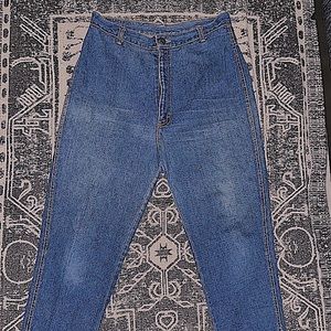VTG 70’s Gitano High Waisted Yoke Jeans: Size 13/14